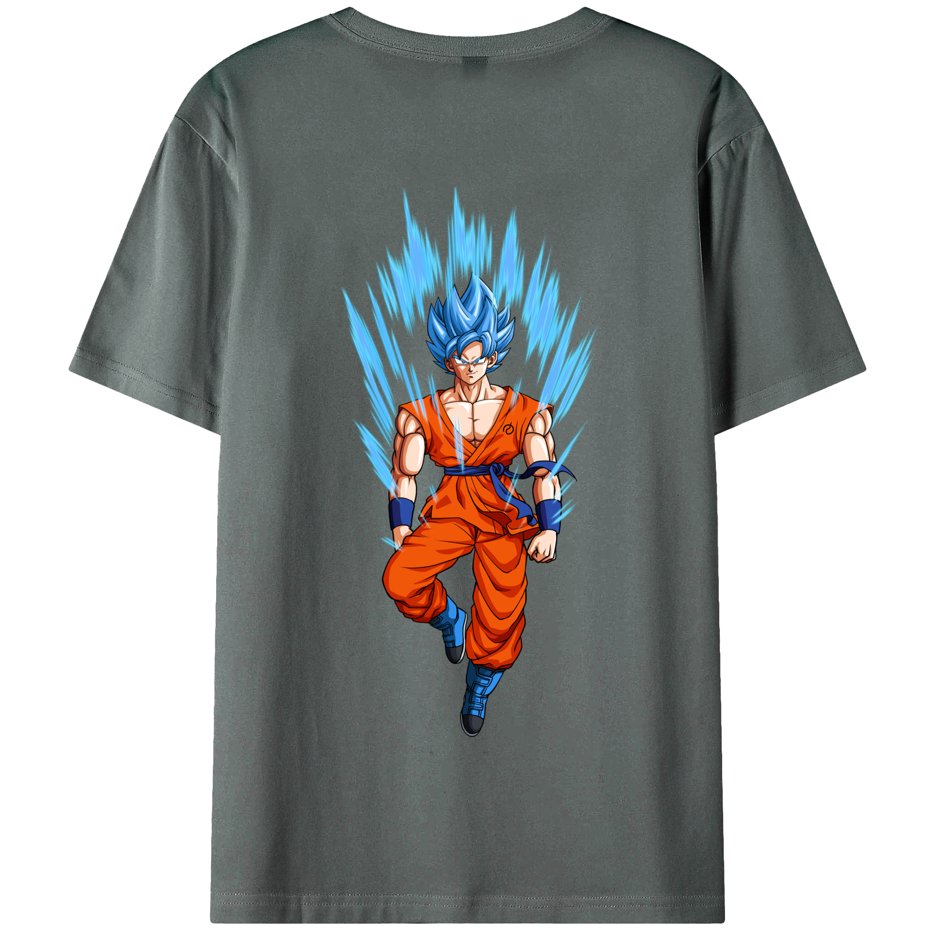 （画像用） ドラゴンボール 孫 悟飯（そんごはん）DRAGON BALL Son Gohan 綿100％半袖Tシャツ（背面プリント）